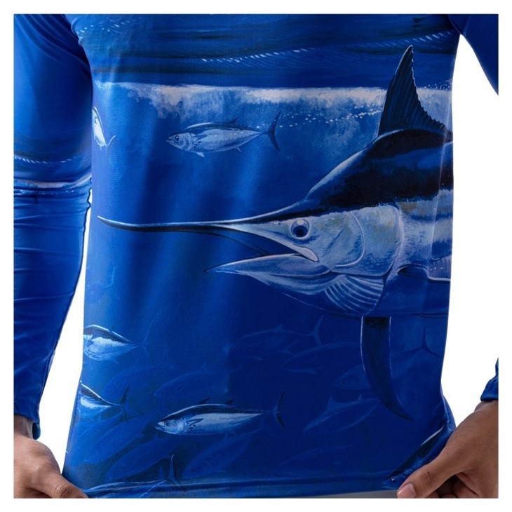High Performance Outdoor Hunting Anti-uv Quick Dry Long Sleeve Hooded Fishing Shirt