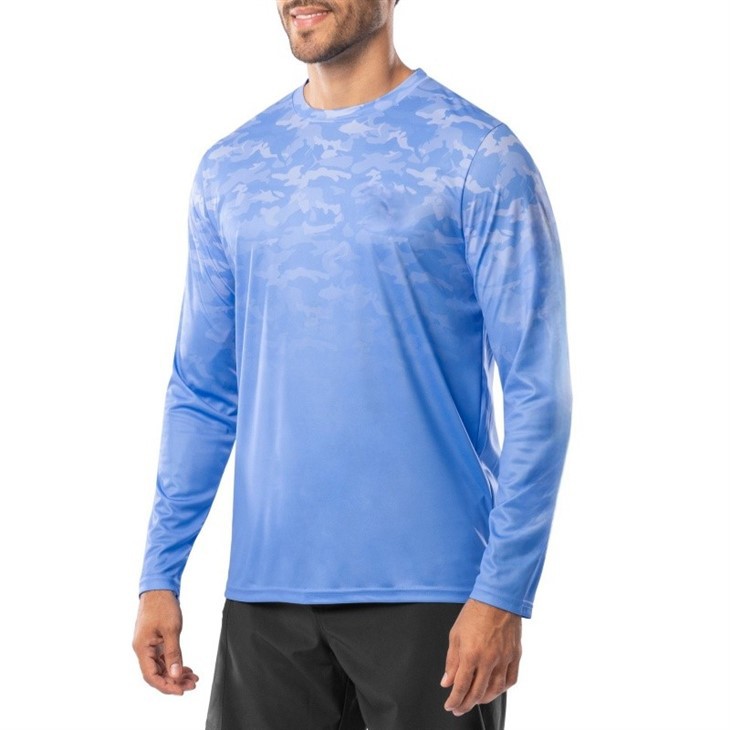 Hot Selling Outdoor Hunting Anti-uv Quick Dry Long Sleeve Hooded Fishing Shirt