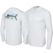 マーリンマインド フード付きフィッシングシャツ